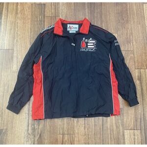 Vintage Chase DALE EARNHARDT "THE INTIMIDATOR" Zippered XL Windbreaker Jacket